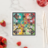 Mahjong Tegels Servetten (Insitu)