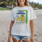 Mahjong That's Bananas Game Tile T-Shirt