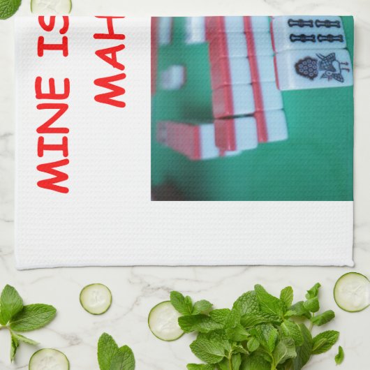 MAHJONG THEEDOEK (Gevouwen)