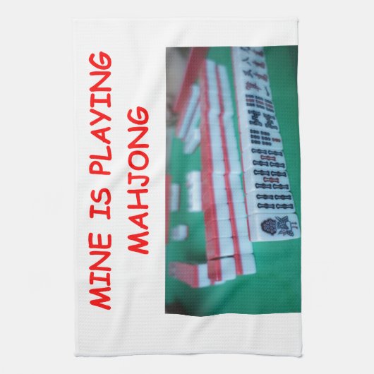 MAHJONG THEEDOEK (Verticaal)