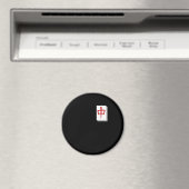 Mahjong Tile Gebaseerd Chinees gameplay Gamble Ch Magneet (Insitu (Vaatwasser))