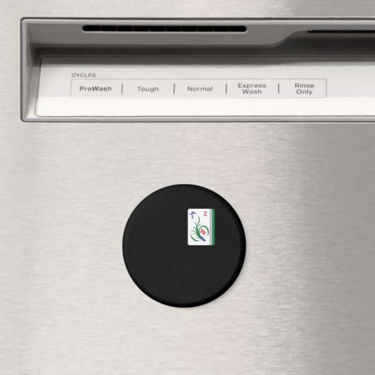 Mahjong Tile Gebaseerd Chinees gameplay Gamble Ch Magneet (Insitu (Vaatwasser))