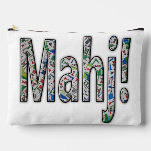 Mahjong Tile Pouch - Mahj! Etui (Voorkant)