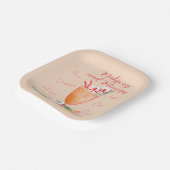 Mahjong Tiles and Mixed Cocktail Papieren Bordje (Gebogen)