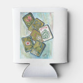 Mahjong Tiles Blikjeskoeler (Achterkant)