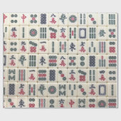 Mahjong Tiles Cadeaupapier (Vlak)