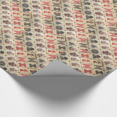 Mahjong tiles cadeaupapier (Hoek)