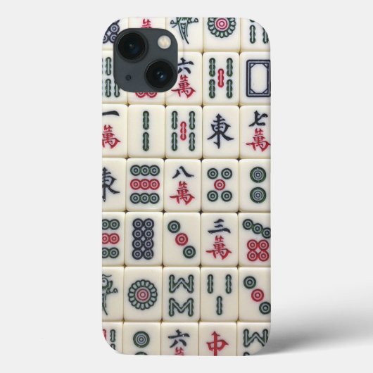 Mahjong Tiles Case-Mate iPhone Case (Achterkant)