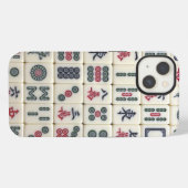 Mahjong Tiles iPhone Hoesje (Achterkant horizontaal)