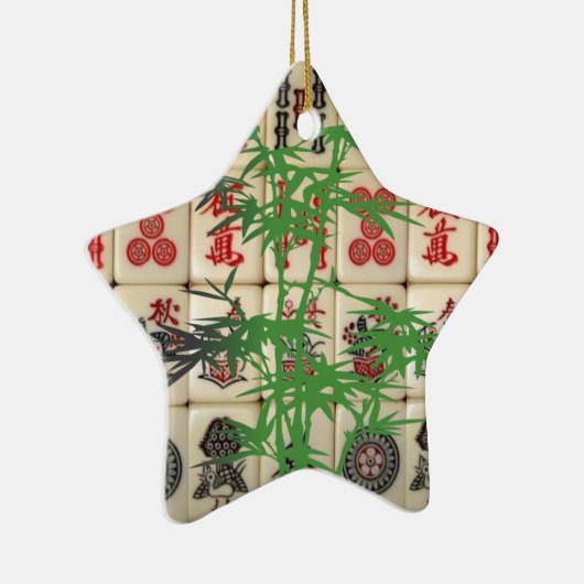 Mahjong tiles keramisch ornament (Rechts)