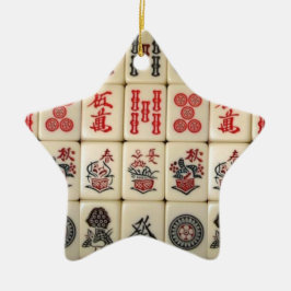 Mahjong tiles keramisch ornament
