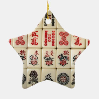 Mahjong tiles keramisch ornament