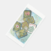 Mahjong Tiles Servet (Hoek)