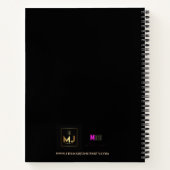 Mahjong Tiles Spiral Notitieboek (Achterkant)