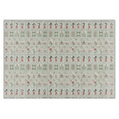 Mahjong Tiles Tempered Glass Snijplank (Voorkant)