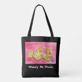 Mahjong Tiles Tote Bag (Achterkant)