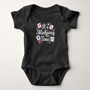 Mahjong Time for All Mahjong Queens & PLayers Romper