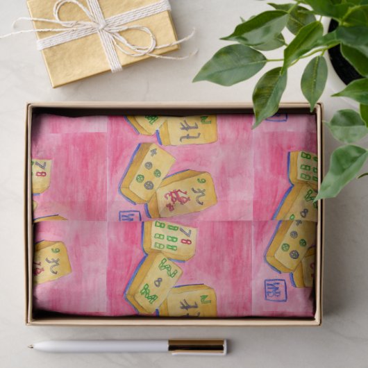 Mahjong Tissuepapier (Geschenk)