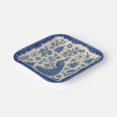 Mahjong Toile Paper Plates Papieren Bordje (Gebogen)