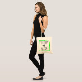 mahjong tote bag (Voorkant (model))