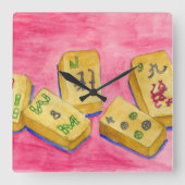 Mahjong Vierkante Klok (Voorkant)