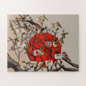 Mahjong Vogels Game Legpuzzel (Horizontaal)