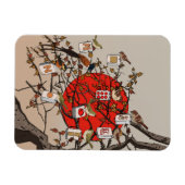 Mahjong Vogels Game Magneet (Horizontaal)