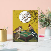 Mahjong vogels spel acryl bord (Huwelijk)