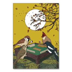 Mahjong vogels spel spelen  kaart