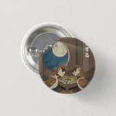 Mahjong vogels spel spelen  ronde button 3,2 cm (Voorkant /achterkant)