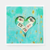 Mahjong vult mijn hartenservet