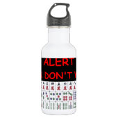 mahjong waterfles  (Voorkant)