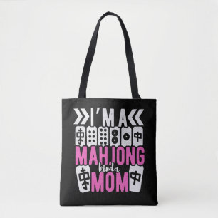 Mahjong wel moeder   Funny mahjong Tote Bag