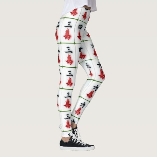 Mahjong White Leggings (Rechts)