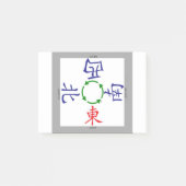mahjong winds indicator post-it® notes (Voorkant)