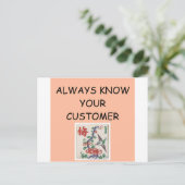 MAHJONG winnaar Briefkaart (Staand voorkant)