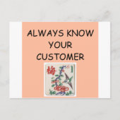 MAHJONG winnaar Briefkaart (Voorkant)