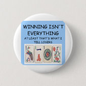 MAHJONG winnaar Ronde Button 5,7 Cm (Voorkant)