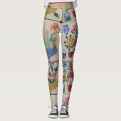Mahjong Witte Leggings  (Voorkant)