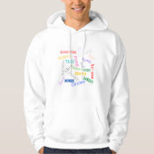 Mahjong words hoodie (Voorkant)