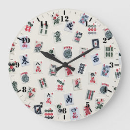 MahJongg-spelsymbolen tegels Grote Klok