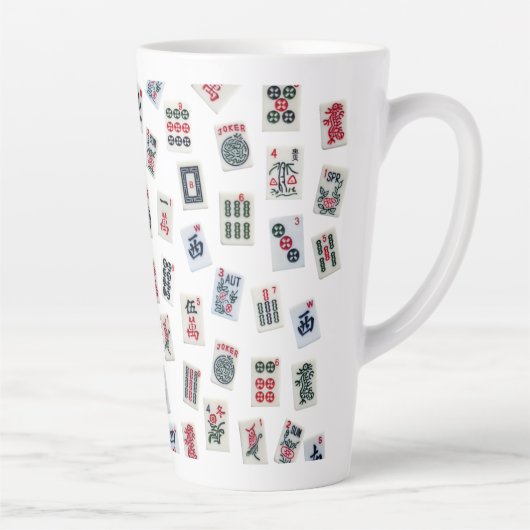 MahJongg-tegels Latte Mok (Rechts)