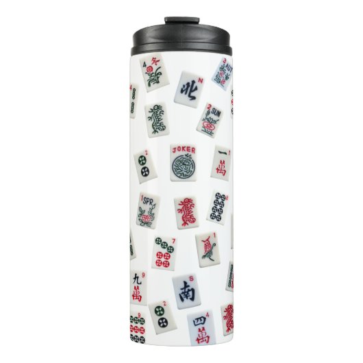MahJongg-tegels Thermosbeker (Voorkant)