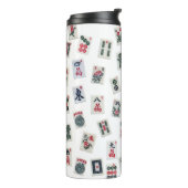 MahJongg-tegels Thermosbeker (Gedraaid links)