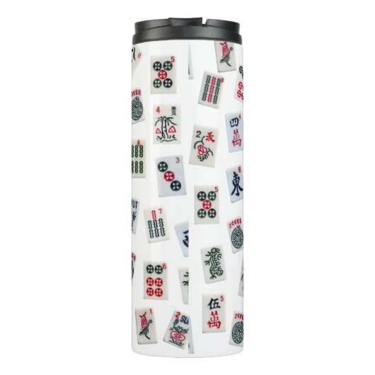 MahJongg-tegels Thermosbeker (Achterkant)