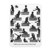 Mahler als dirigent - Klassieke Muziek Magneet (Verticaal)