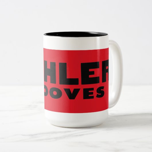 Mahler Grooves Mok (Voorkant rechts)