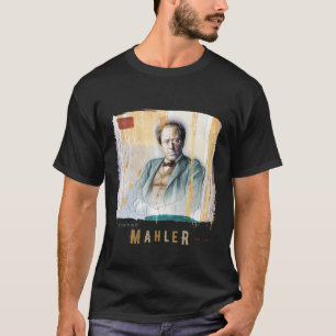 Mahler - Grote componisten Klassiek portret T-shirt
