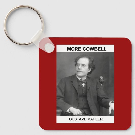 Mahler Meer Koeienbel Sleutelhanger (Voorkant)