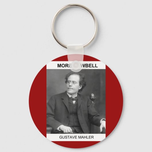 Mahler More Cowbell Sleutelhanger (Voorkant)